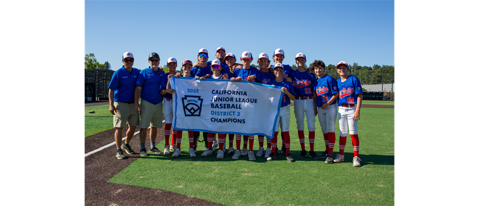 congrats - 2025 14U District 3 Champions